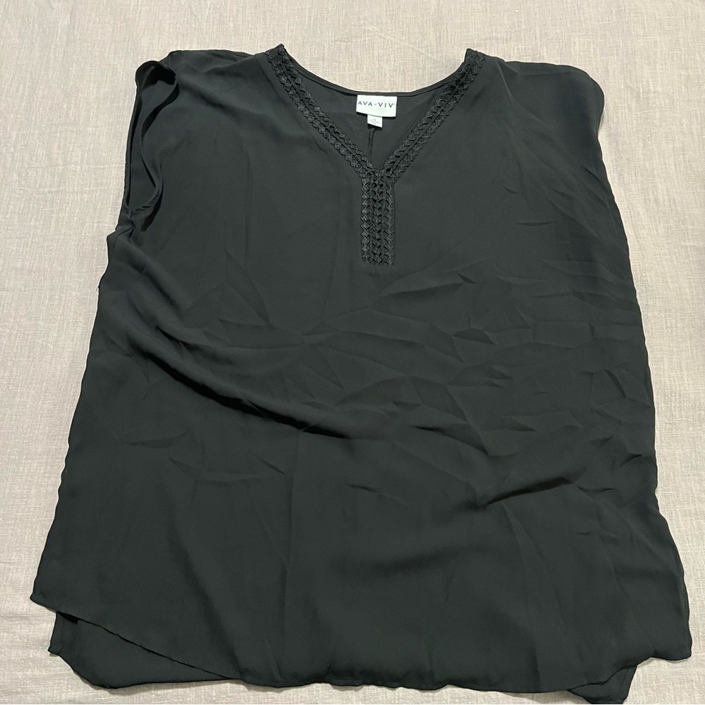 Bundle Assorted Women's Plus Size Tops Size Xl Or… - image 3